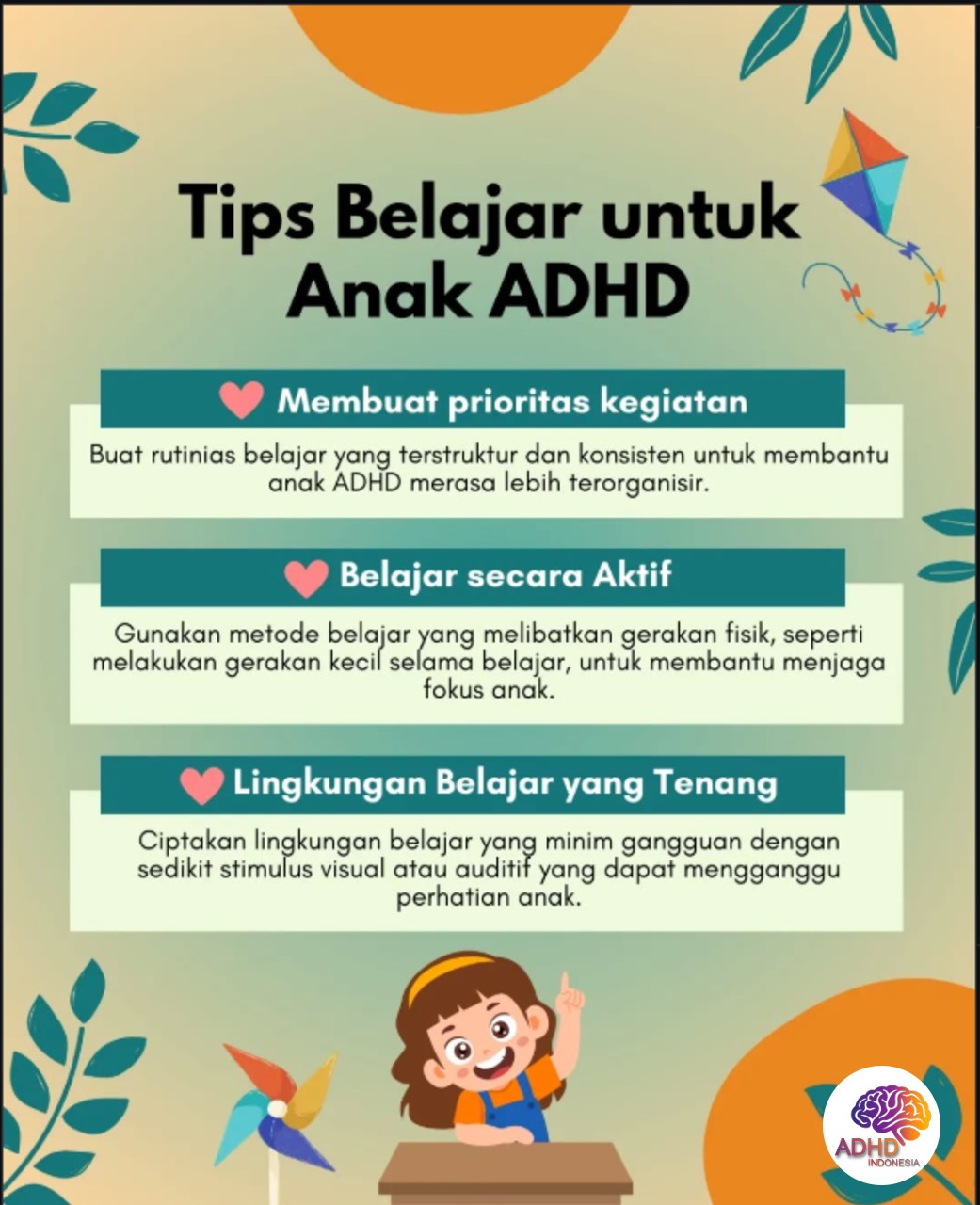 Strategi Belajar yang Cocok untuk Anak ADHD di Kota Tarakan